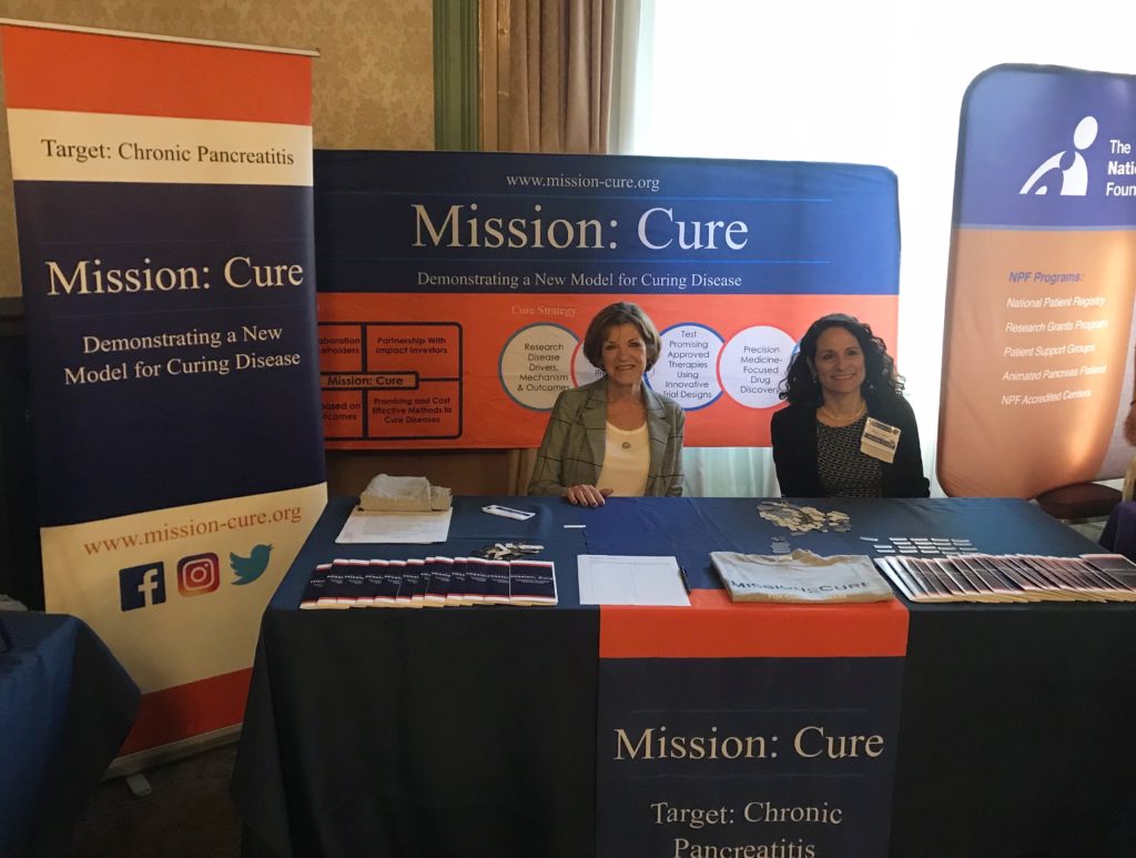 Showing Mission: Cure's co-Directors at PancreasFest 2019